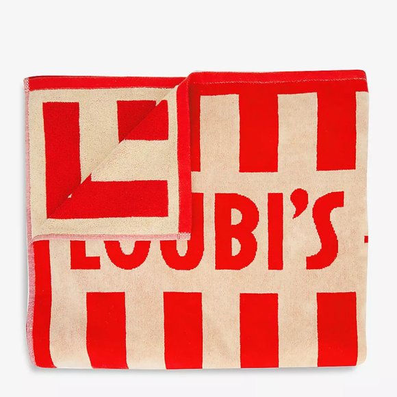 Christian Louboutin cotton-terry towel [LOUBI ON THE BEACH] - Picture 4 of 4